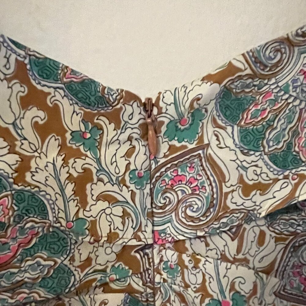 NWT Veronica Beard Lozano Floral Silk Ruched dress - Sz 8 - Picture 8 of 8